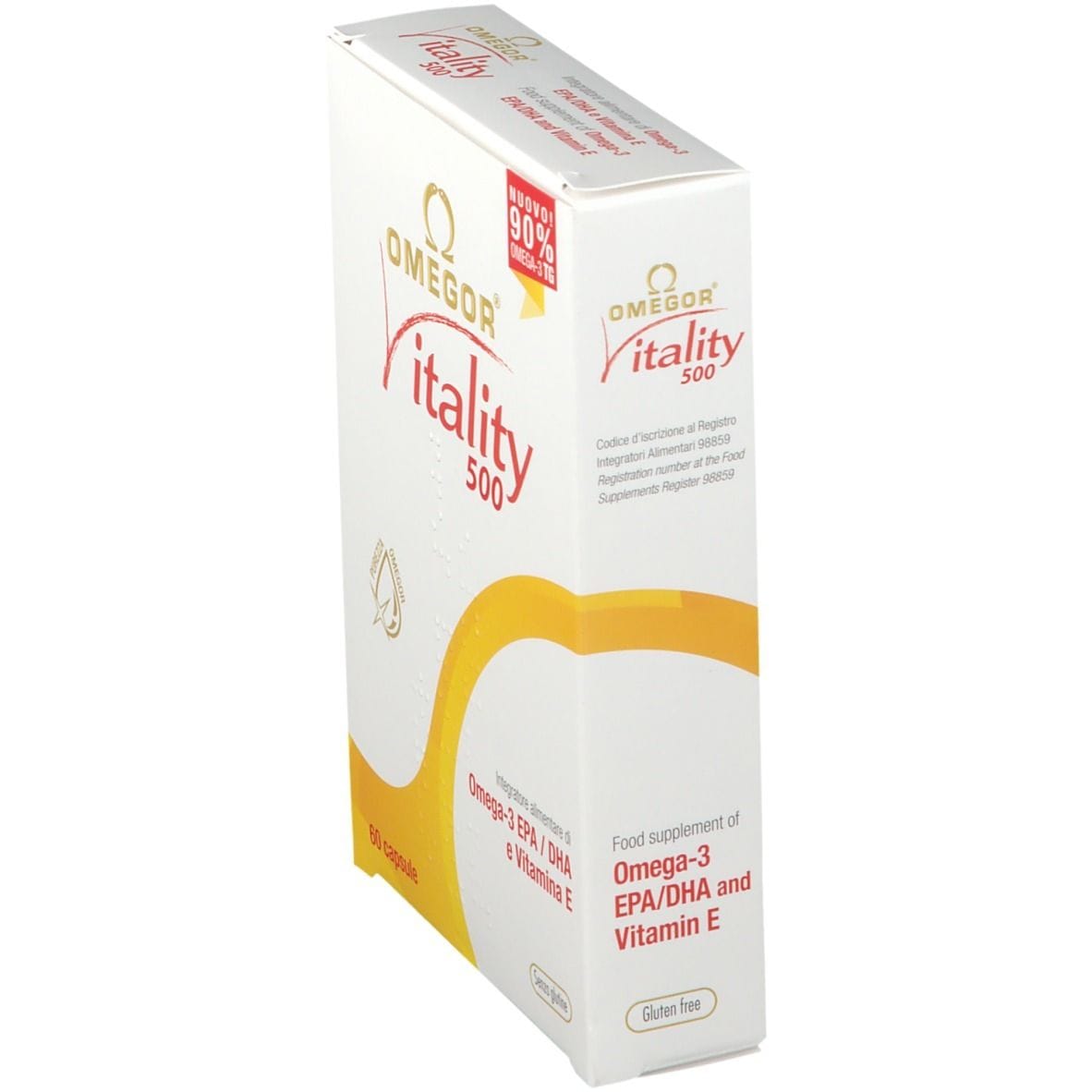 OMEGOR VITALITY 500 60 CAPSULE