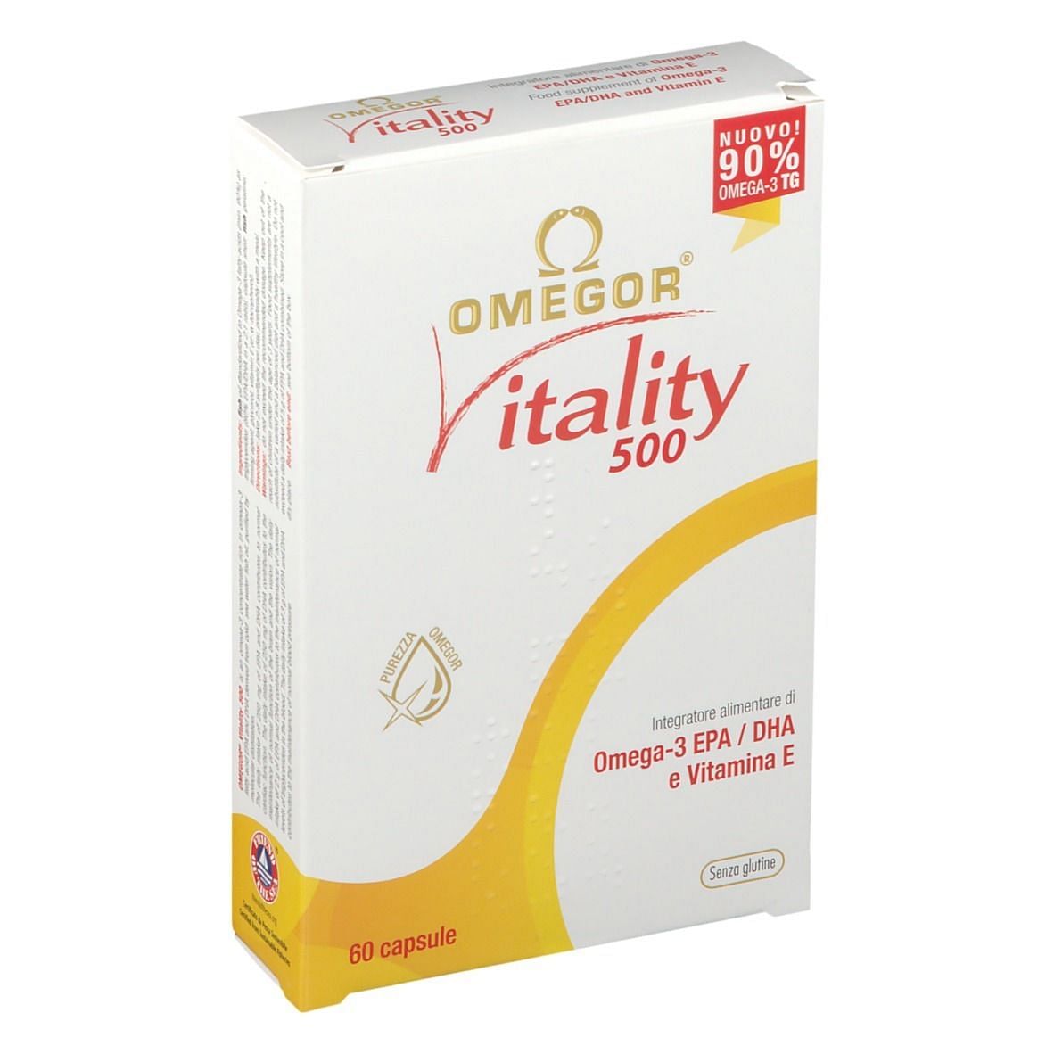 Omegor Vitality 500 60 Capsule