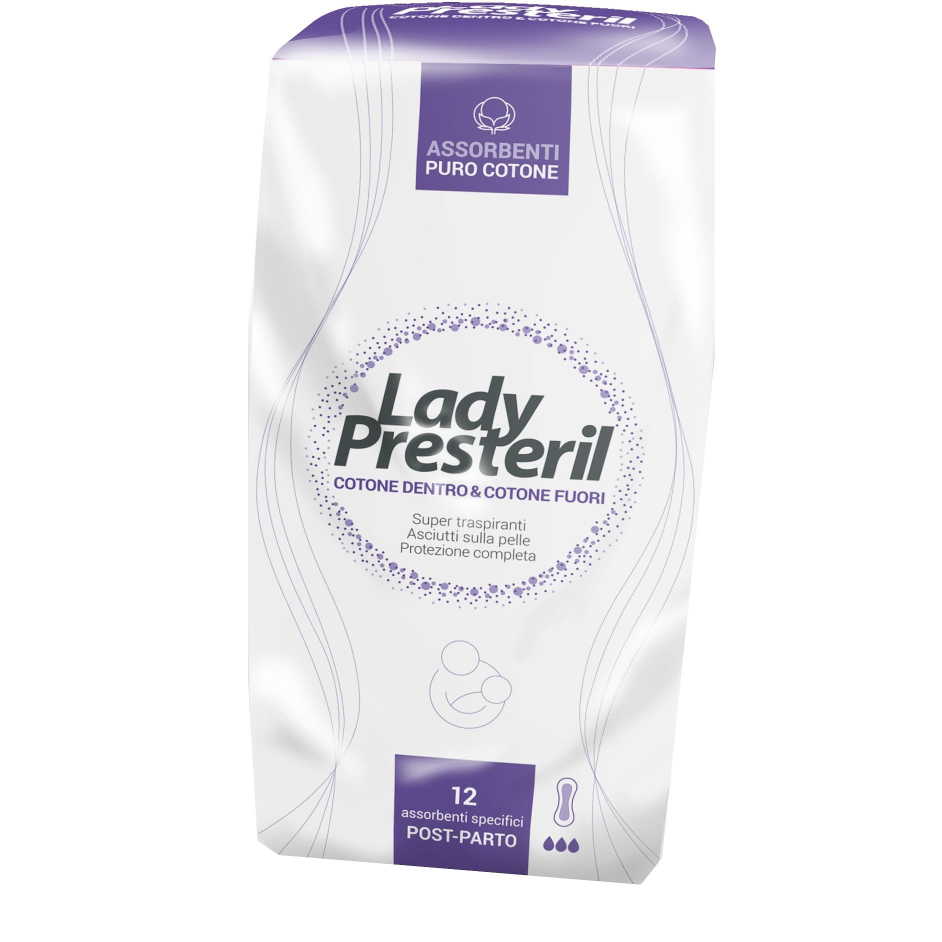 Lady Presteril Postparto 12 Pezzi