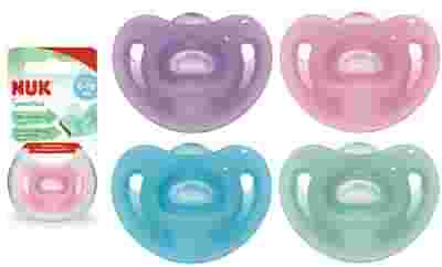 NUK SUCCHIETTO SENSITIVE IN SILICONE 6-18 MESI