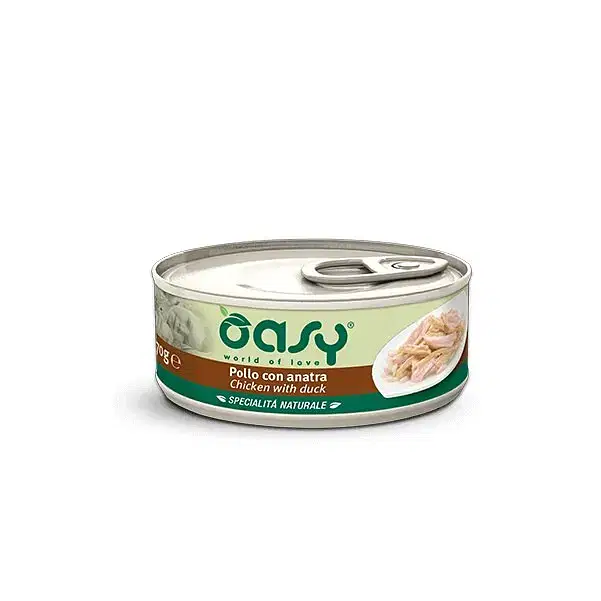 Oasy Wet Cat Pollo/Anatra 70 G