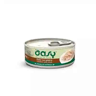 OASY WET CAT POLLO/ANATRA 70 G