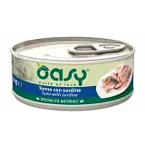 OASY WET CAT TONNO/SARDINE 70 G