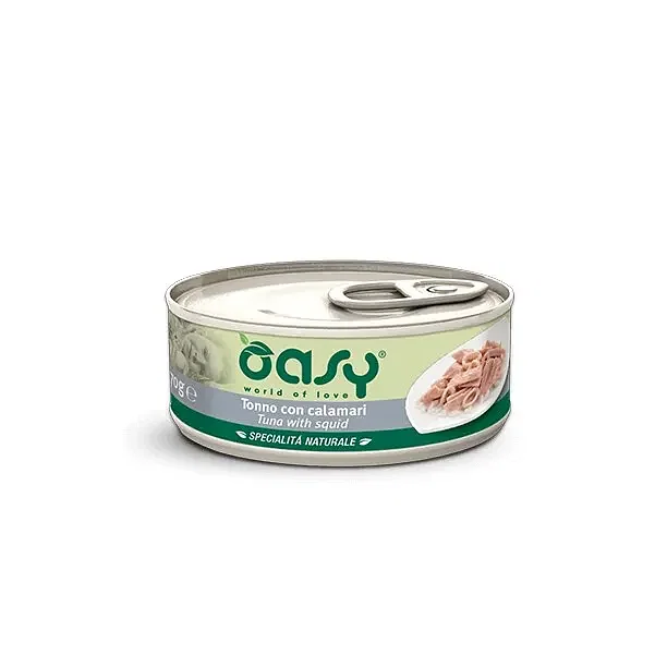 Oasy Wet Cat Tonno/Calamari 70 G