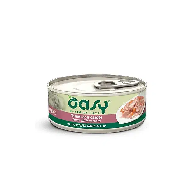 Oasy Wet Cat Tonno/Carote 70 G