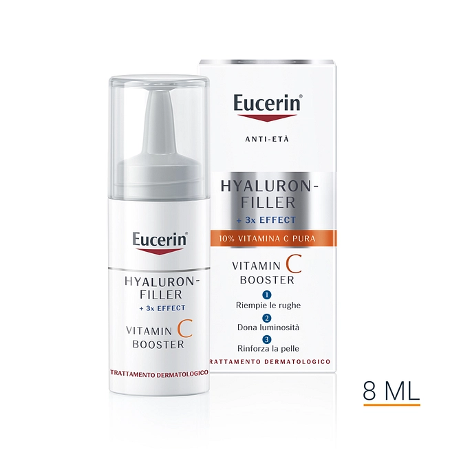 Eucerin Hyaluron Filler Vitamin C Booster 3 X 8 Ml
