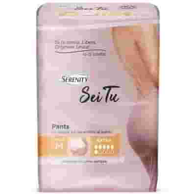 SERENITY PANTS PANNOLONE A MUTANDINA ADVANCE SEITU EXTRA TAGLIA MEDIUM 10 PEZZI