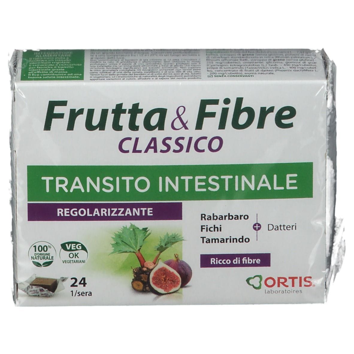 FRUTTA & FIBRE CLASSICO 24 CUBETTI