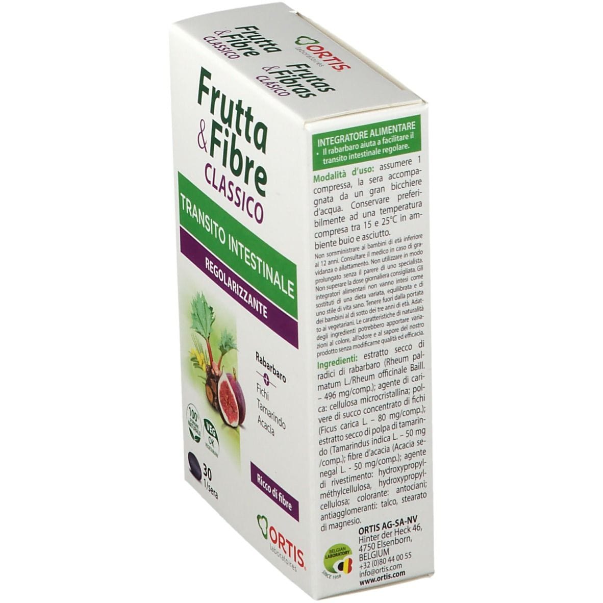 FRUTTA & FIBRE CLASSICO 30 COMPRESSE