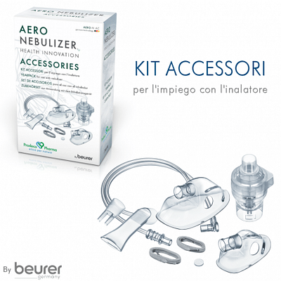 AERO NEBULIZER ACCESSORI 7 PEZZI