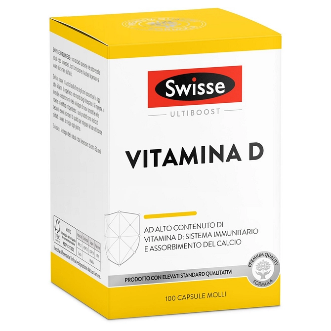 Swisse Vitamina D 100 Capsule Molli