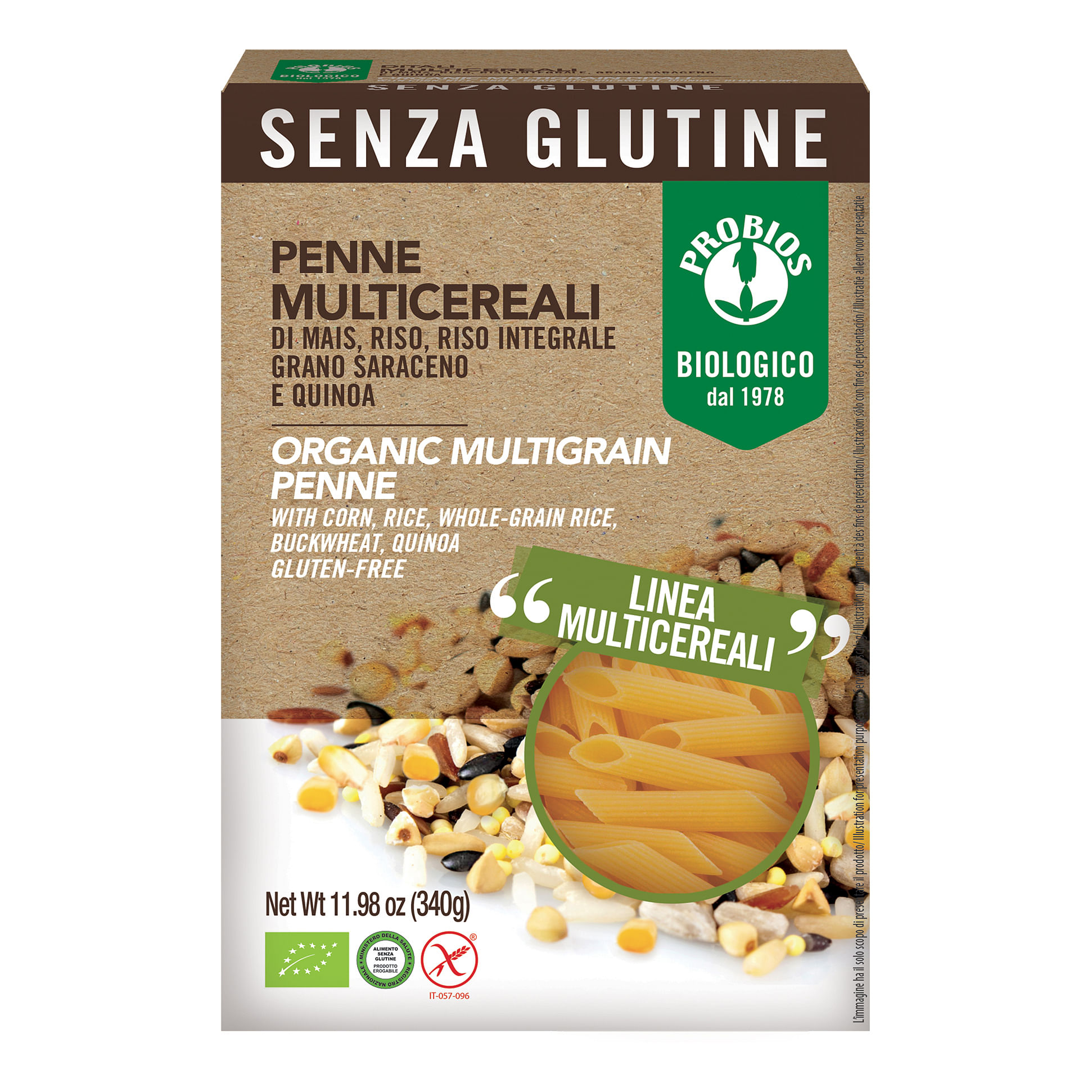 Penne Multicereali 340 G