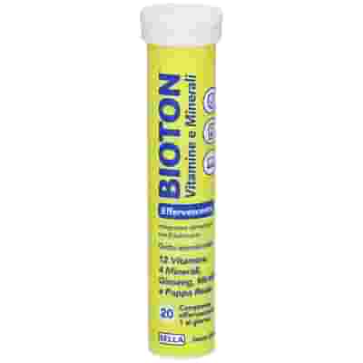 BIOTON VITAMINE E MINEALI 20 COMPRESSE EFFERVESCENTI