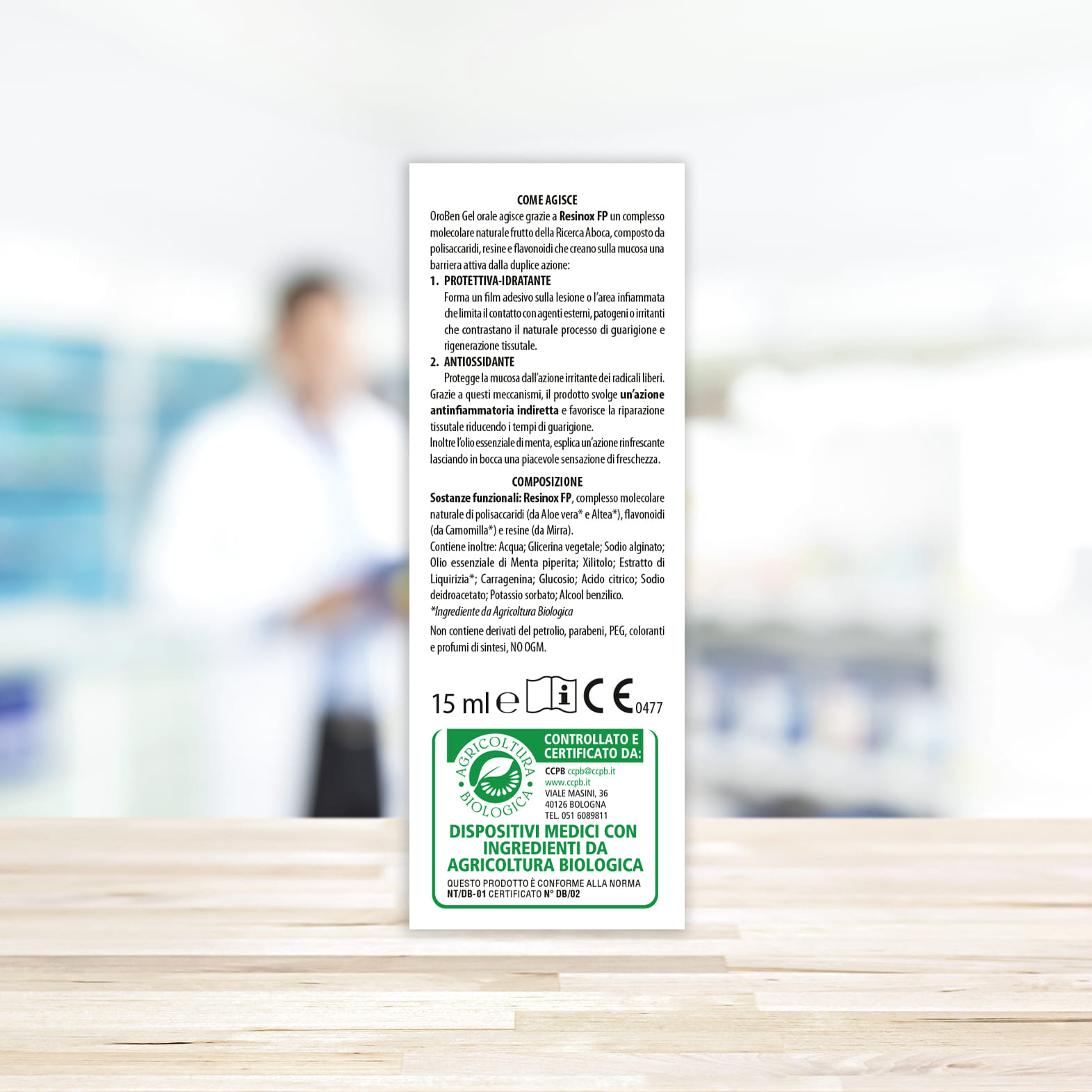 OROBEN GEL ORALE 15 ML