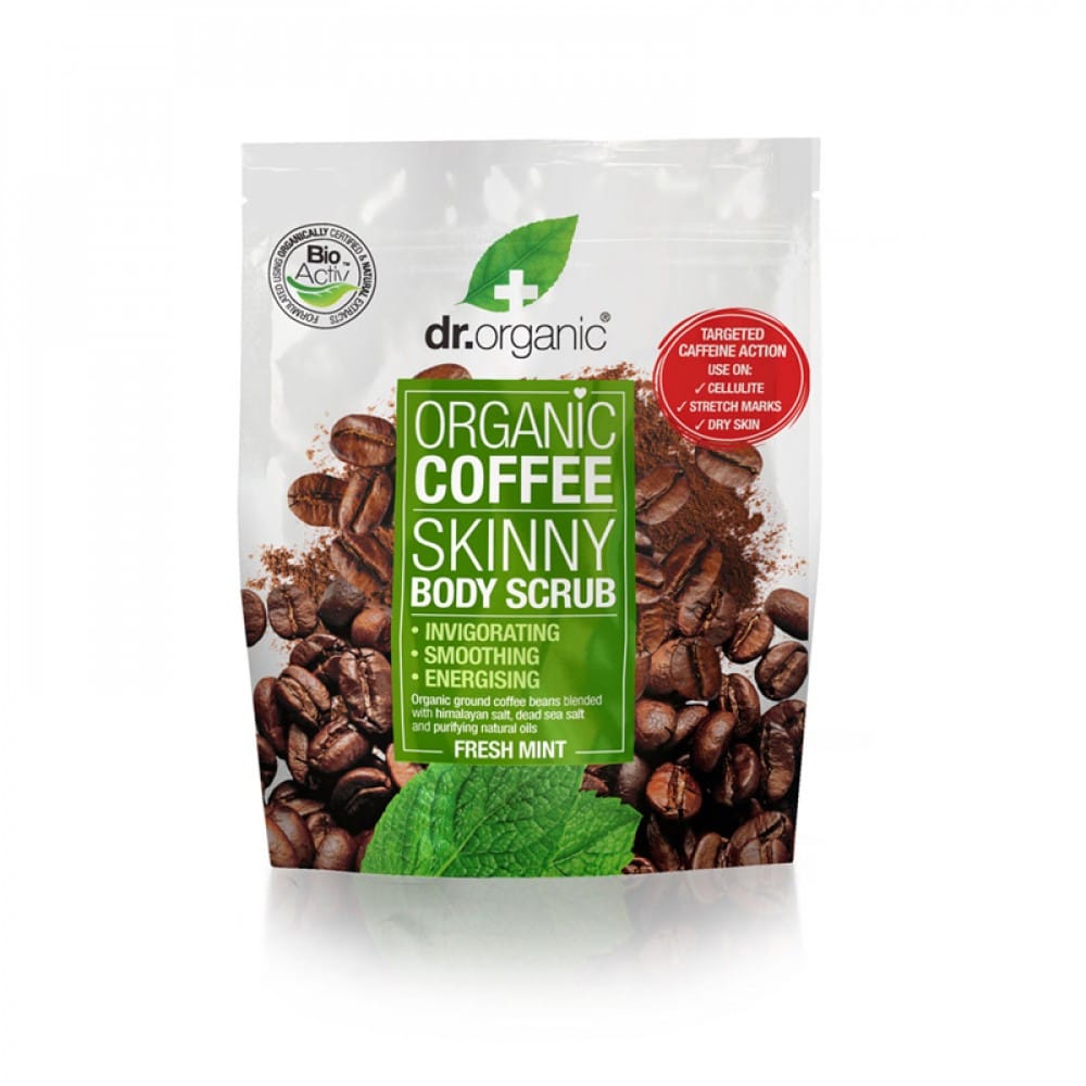 Dr Organic Coffee Skinny Body Scrub Scrub Corpo 200 G