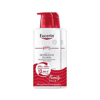 EUCERIN PH5 DETERGENTE 2 X 400 ML 19 EUCERIN PH5 DETERGENTE 2 X 400 ML 19