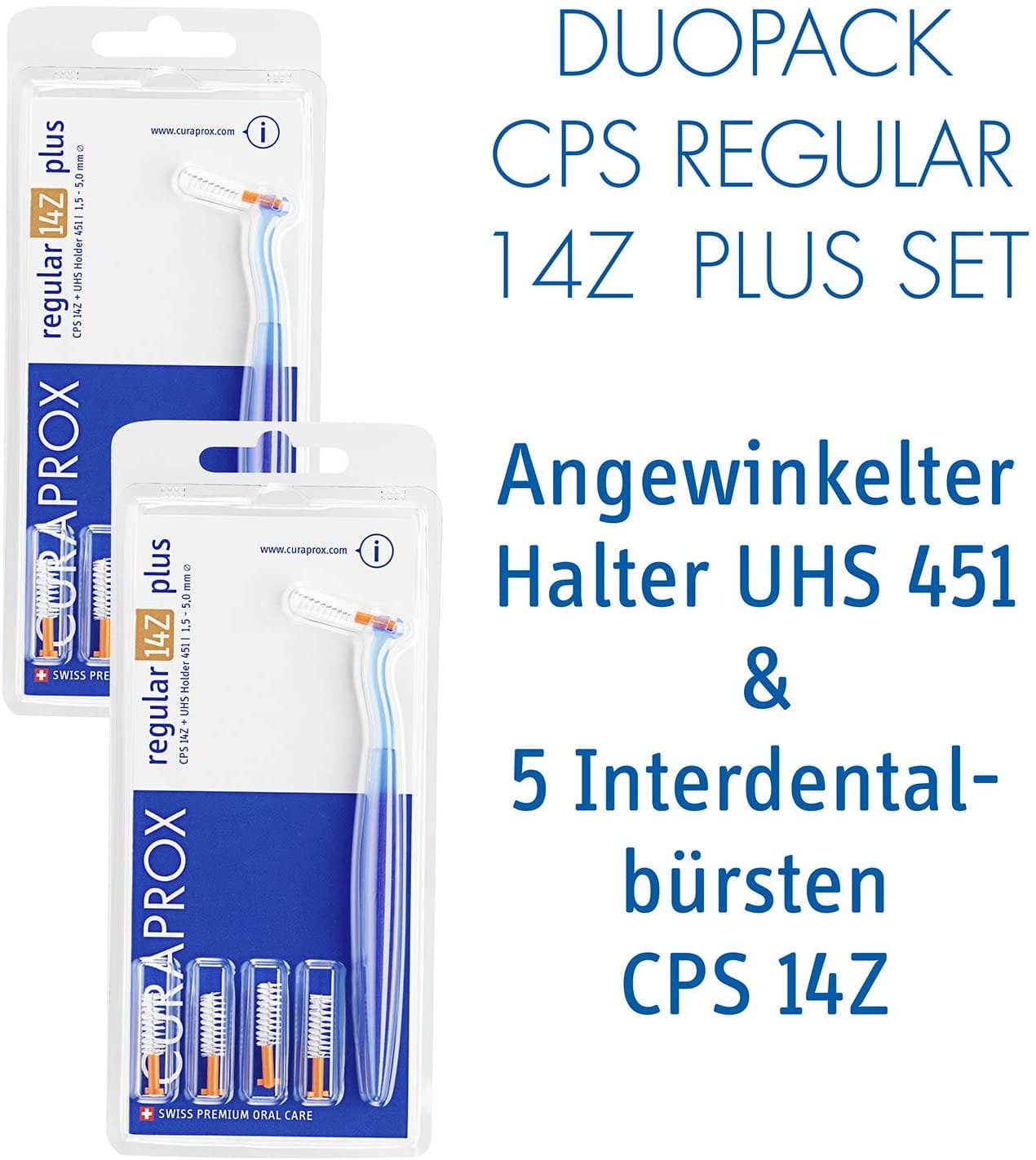CURAPROX CPS REGULAR CPS 14Z CON 5 SCOVOLINI + SUPPORTO