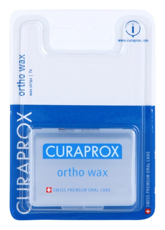 CURAPROX ORTHO WAX 7 PEZZI 46X4 MM DI CERA ORTODONTICA