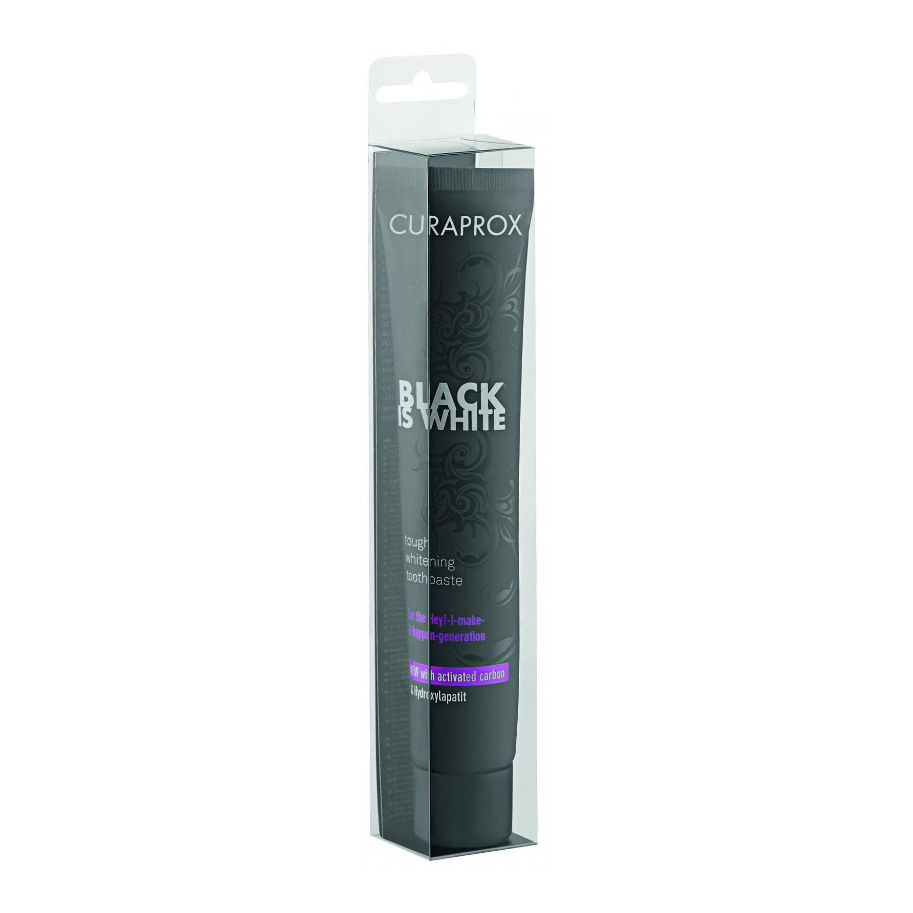 Curaprox Black Is White Dentifricio Rinfrescante 90 Ml