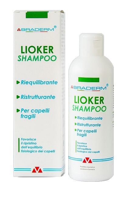 Lioker Shampoo 200 Ml Braderm