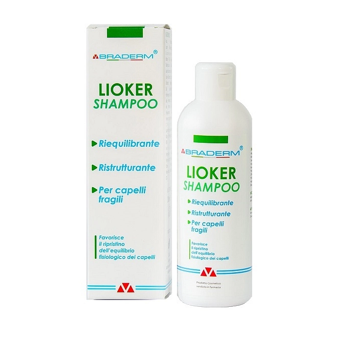 Lioker Shampoo 200 Ml Braderm