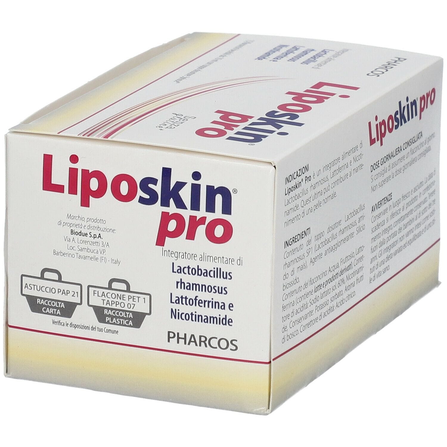 LIPOSKIN PRO PHARCOS 15 FIALE REWCAP