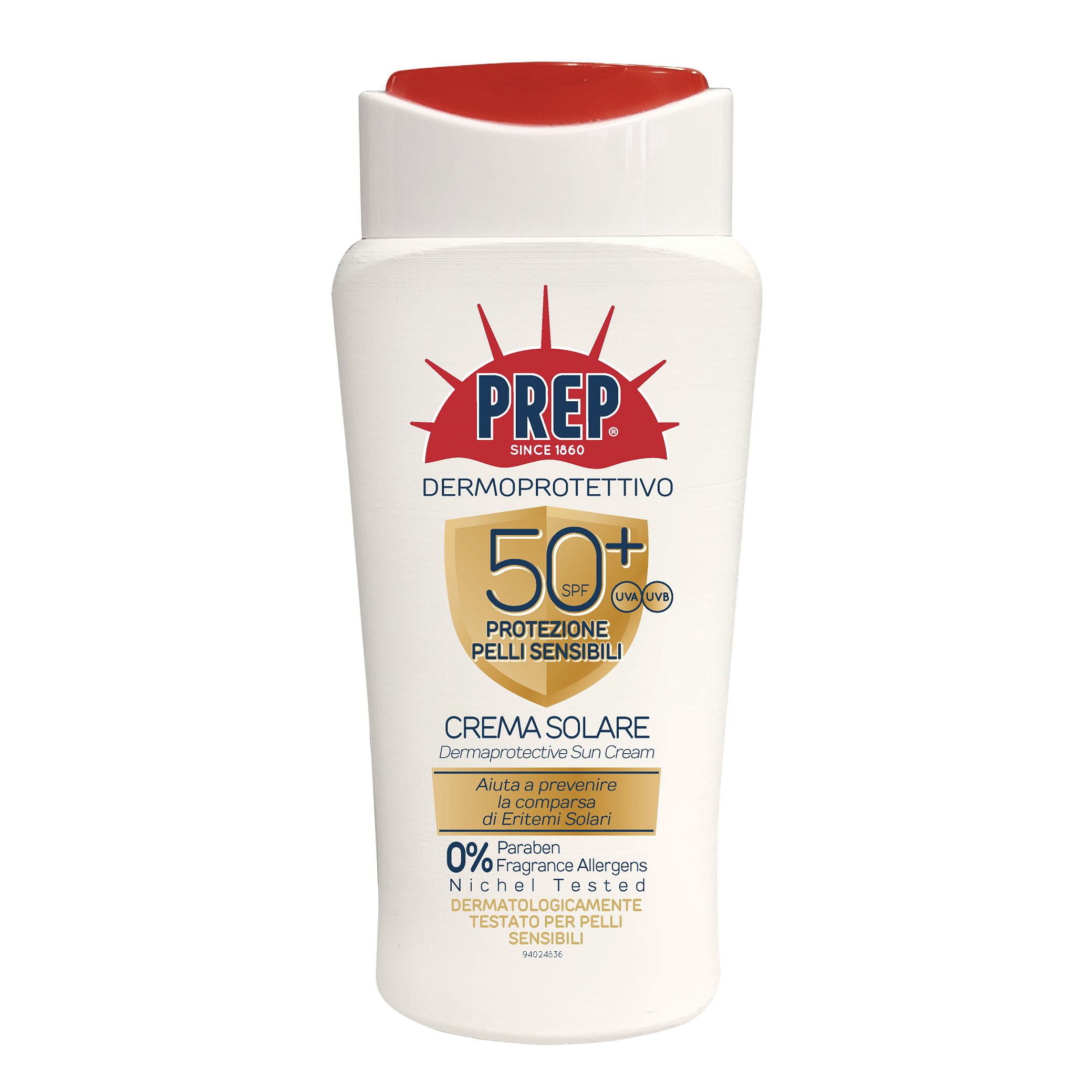 Prep Crema 50+ Pelli Sensibili