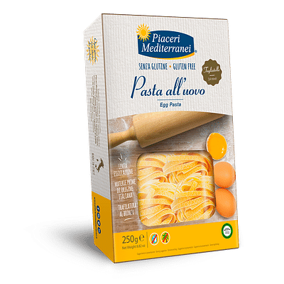 PIACERI MEDITERRANEI TAGLIATELLE UOVO 250 G