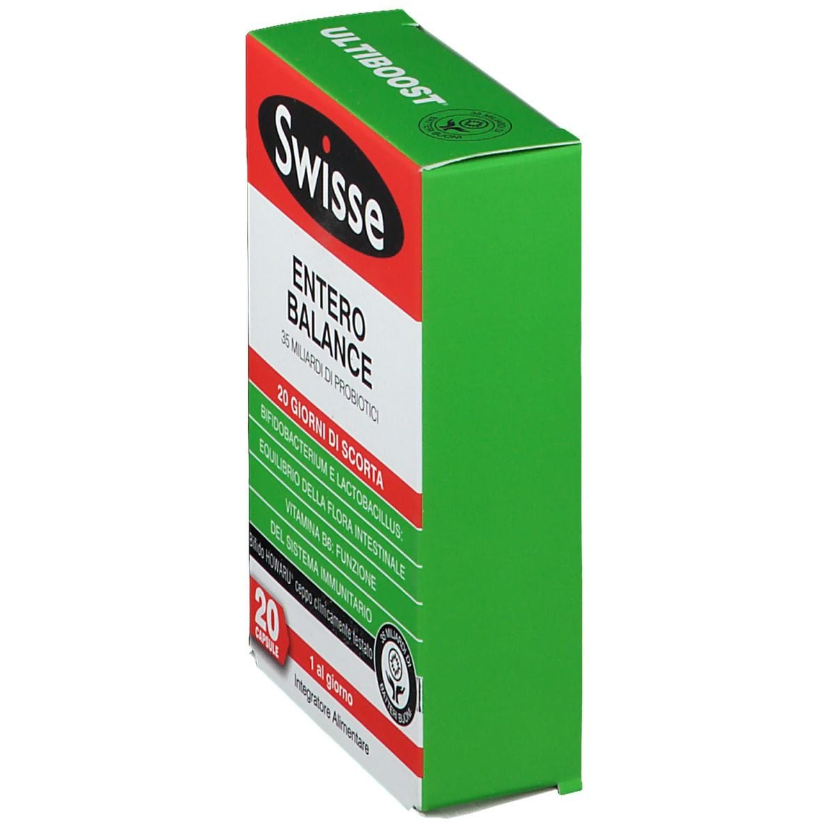 SWISSE ULTIBOOST ENTERO BALANCE 20 CAPSULE