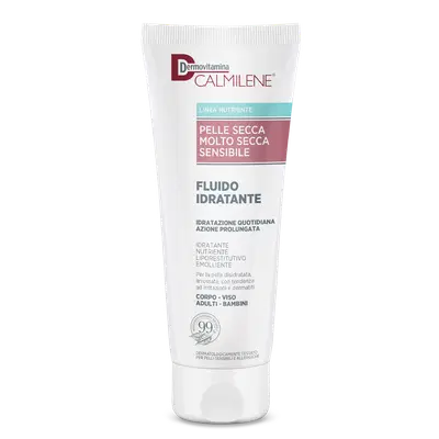 DERMOVITAMINA CALMILENE FLUIDO IDRATANTE PER PELLE SECCA, MOLTO SECCA E SENSIBILE 250 ML DERMOVITAMINA CALMILENE FLUIDO IDRATANTE PER PELLE SECCA, MOLTO SECCA E SENSIBILE 250 ML