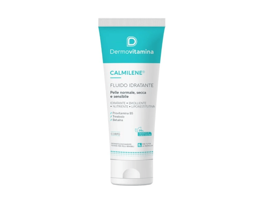 DERMOVITAMINA CALMILENE FLUIDO IDRATANTE PER PELLE SECCA, MOLTO SECCA E SENSIBILE 250 ML