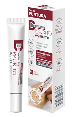 DERMOVITAMINA PRURITO INSETTI DOPO PUNTURA RAPIDO SOLLIEVO AZIONE INTENSIVA SENZA CORTISONE 15 ML DERMOVITAMINA PRURITO INSETTI DOPO PUNTURA RAPIDO SOLLIEVO AZIONE INTENSIVA SENZA CORTISONE 15 ML