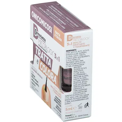DERMOVITAMINA MICOBLOCK 3 IN 1 TRATTA E COLORA SOLUZIONE UNGUEALE 7 ML + SMALTO IDRATANTE TRASPIRANTE 5 ML DERMOVITAMINA MICOBLOCK 3 IN 1 TRATTA E COLORA SOLUZIONE UNGUEALE 7 ML + SMALTO IDRATANTE TRASPIRANTE 5 ML