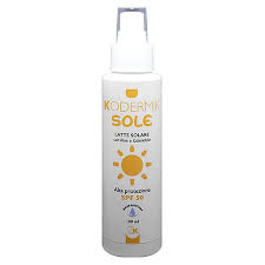 Kodermik Sole Spf50 Lozione Trasparent 100 Ml