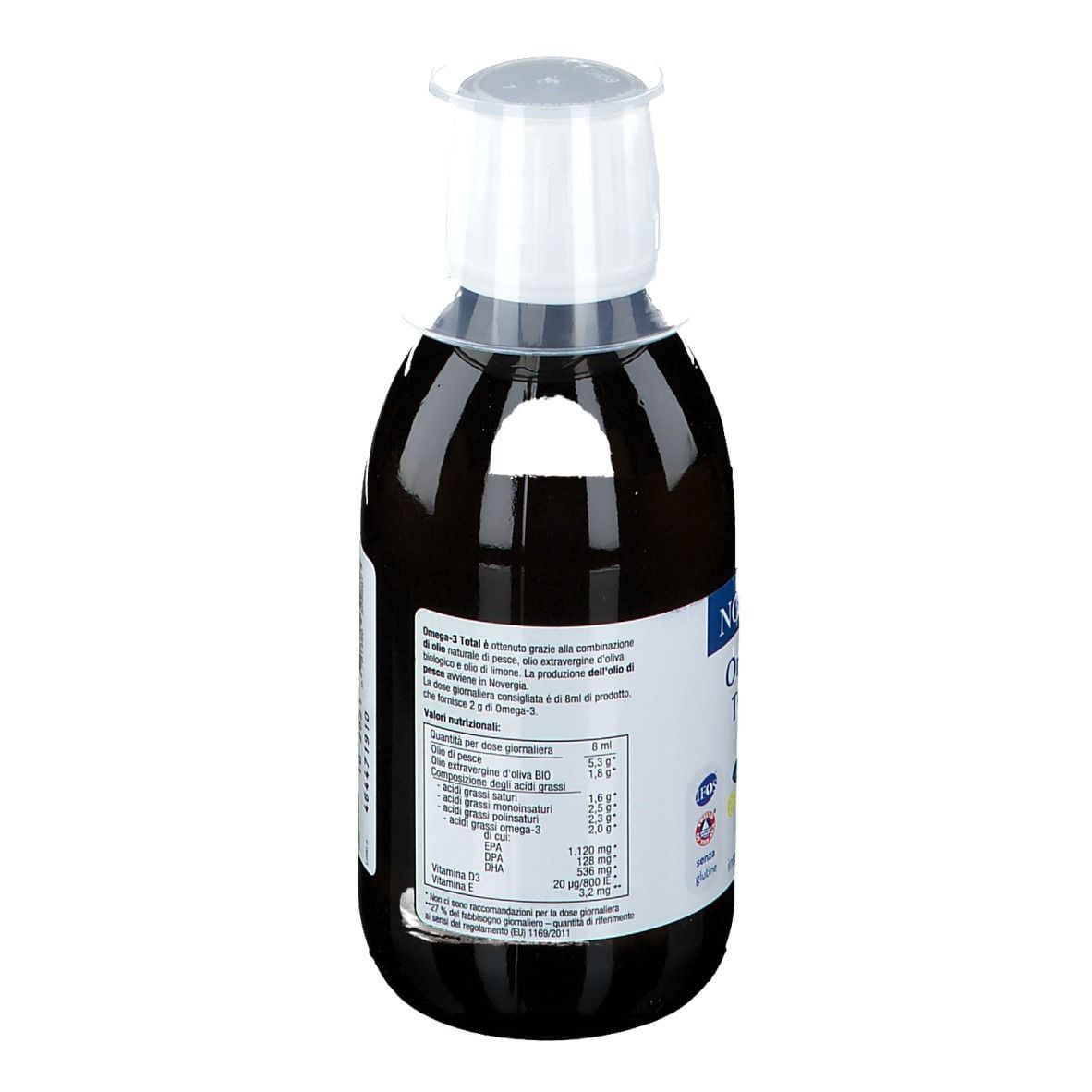 NORSAN OMEGA 3 TOTAL 200 ML GUSTO LIMONE