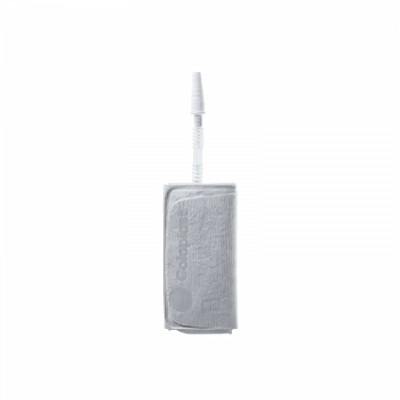 SACCA DA GAMBA CONVEEN ACTIVE RIUTILIZZABILE DA 250 ML TUBO 7 CM CON VALVOLA ANTIREFLUSSO E CHIUSURA IN VELCRO 10 PEZZI