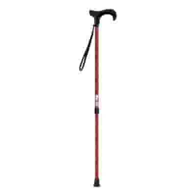 BASTONE DERBY TARTAN ROSSO E BLU