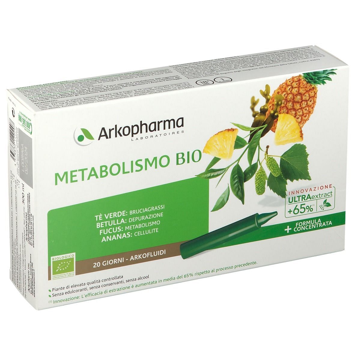 Arkofluidi Metabolismo Bio 20 Fiale