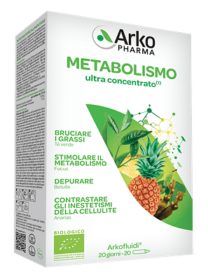 ARKOFLUIDI METABOLISMO BIO 20 FIALE