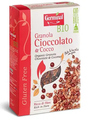 GERMINAL BIO GRANOLA CIOCCOLATO & COCCO 275 G GERMINAL BIO GRANOLA CIOCCOLATO & COCCO 275 G
