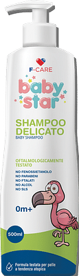 BABYSTAR SHAMPOO DELICATO 500 ML