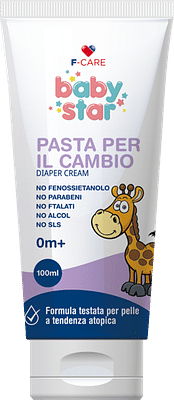 BABYSTAR PASTA ALL'OSSIDO DI ZINCO 100 ML