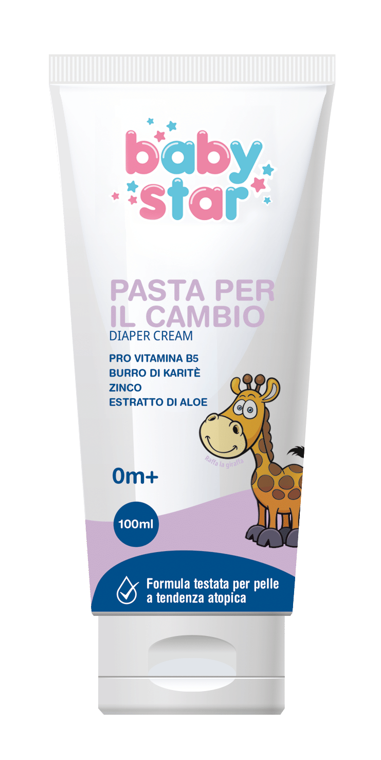 BABYSTAR PASTA ALL'OSSIDO DI ZINCO 100 ML