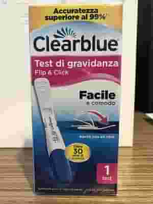 TEST DI GRAVIDANZA CLEARBLUE FLIP & CLICK 1 PEZZO