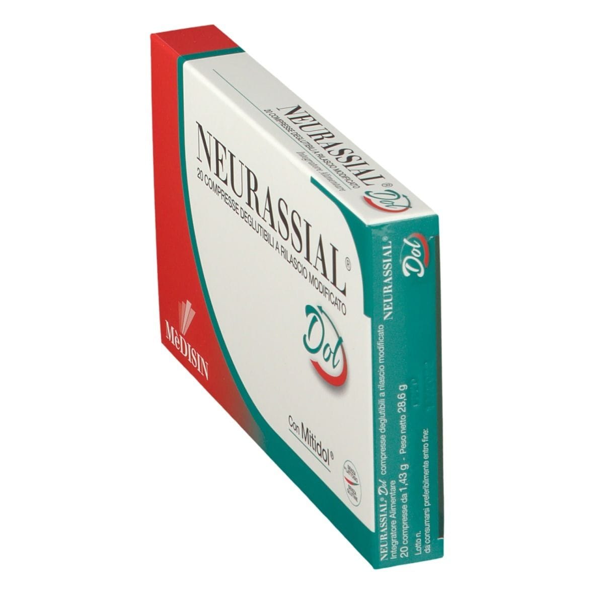 NEURASSIAL DOL 20 COMPRESSE DEGLUTIBILI A RILASCIO MODIFICATO