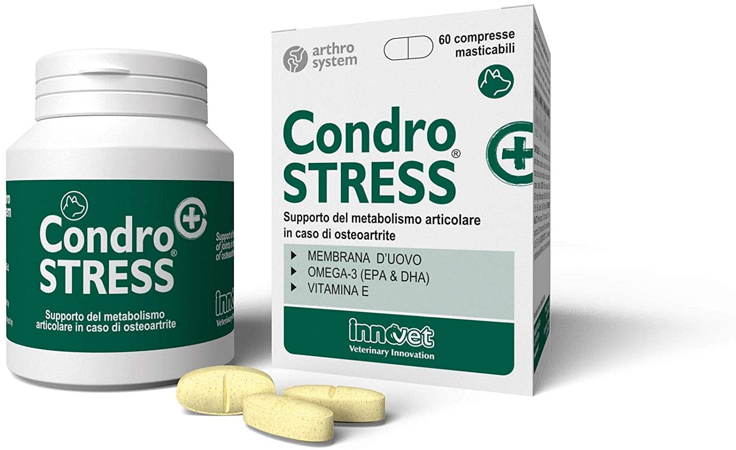 Condrostress + 60 Compresse Masticabili