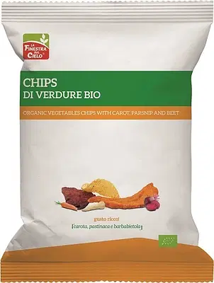 CHIPS DI VERDURE 75G CHIPS DI VERDURE 75G