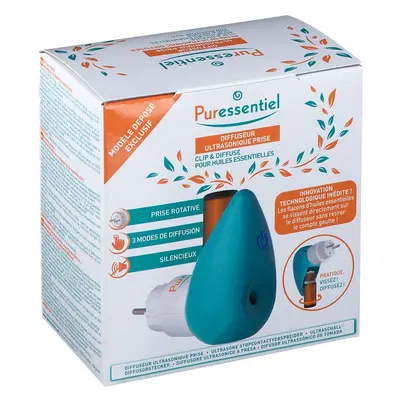 PURESSENTIEL DIFFUSORE CLIP & DIFFUSE PURESSENTIEL DIFFUSORE CLIP & DIFFUSE