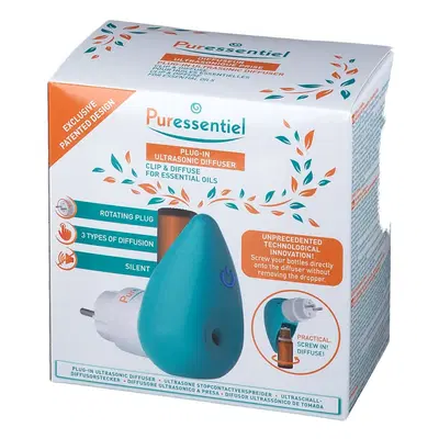 PURESSENTIEL DIFFUSORE CLIP & DIFFUSE PURESSENTIEL DIFFUSORE CLIP & DIFFUSE