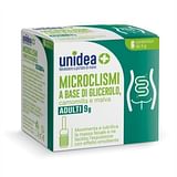UNIDEA MICROCLISMA PER ADULTI 9G GLICEROLO CAMOMILLA E MALVA 6 PEZZI
